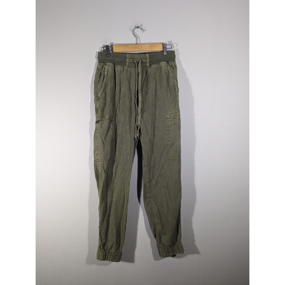 Aerie Olive Green‎ High Rise Pull On Joggers Women Size S